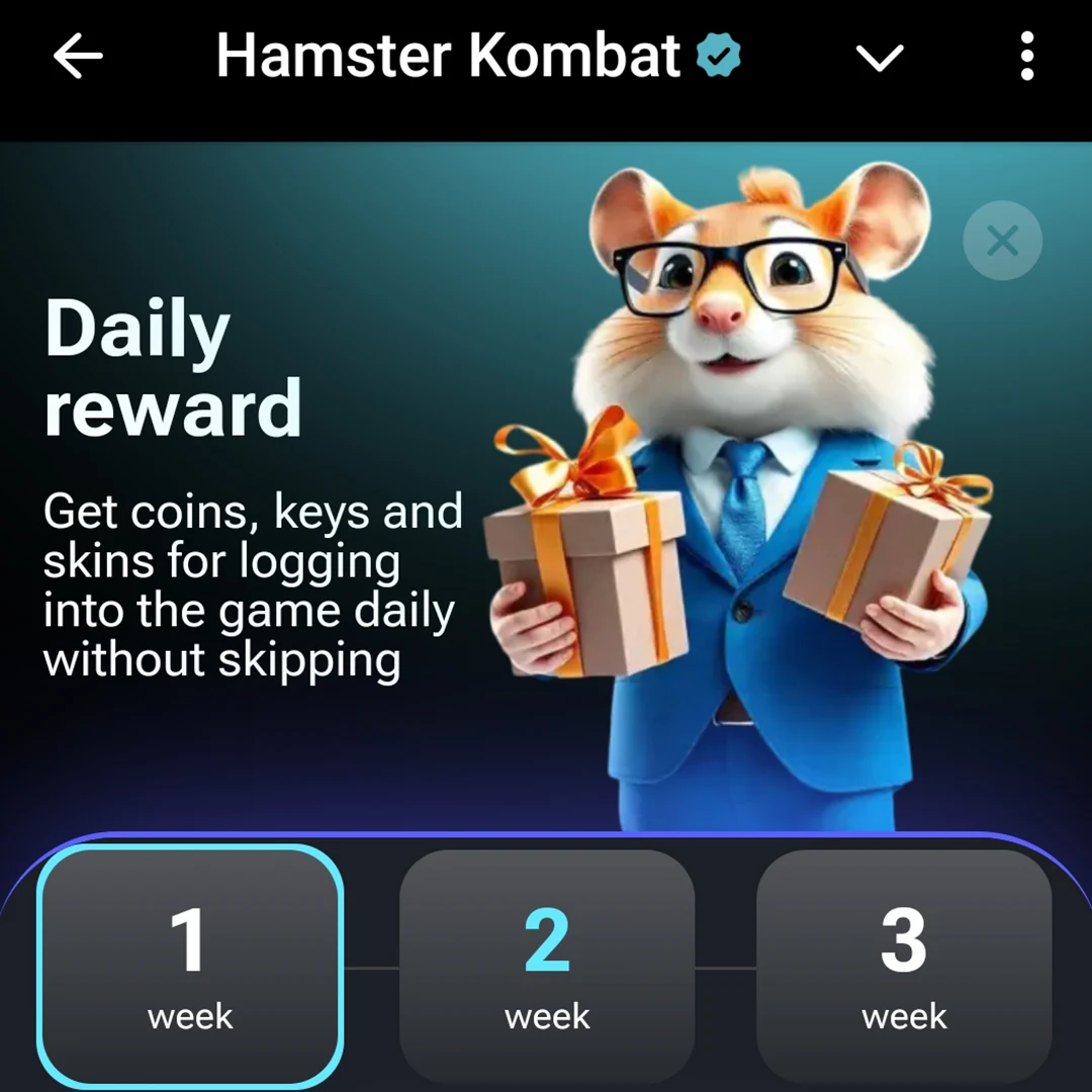 《Hamster Kombat》倉鼠快打全新改版！簽到送鑰匙、專屬皮膚，還有迷你遊戲「Hexa Puzzle」賺大獎
